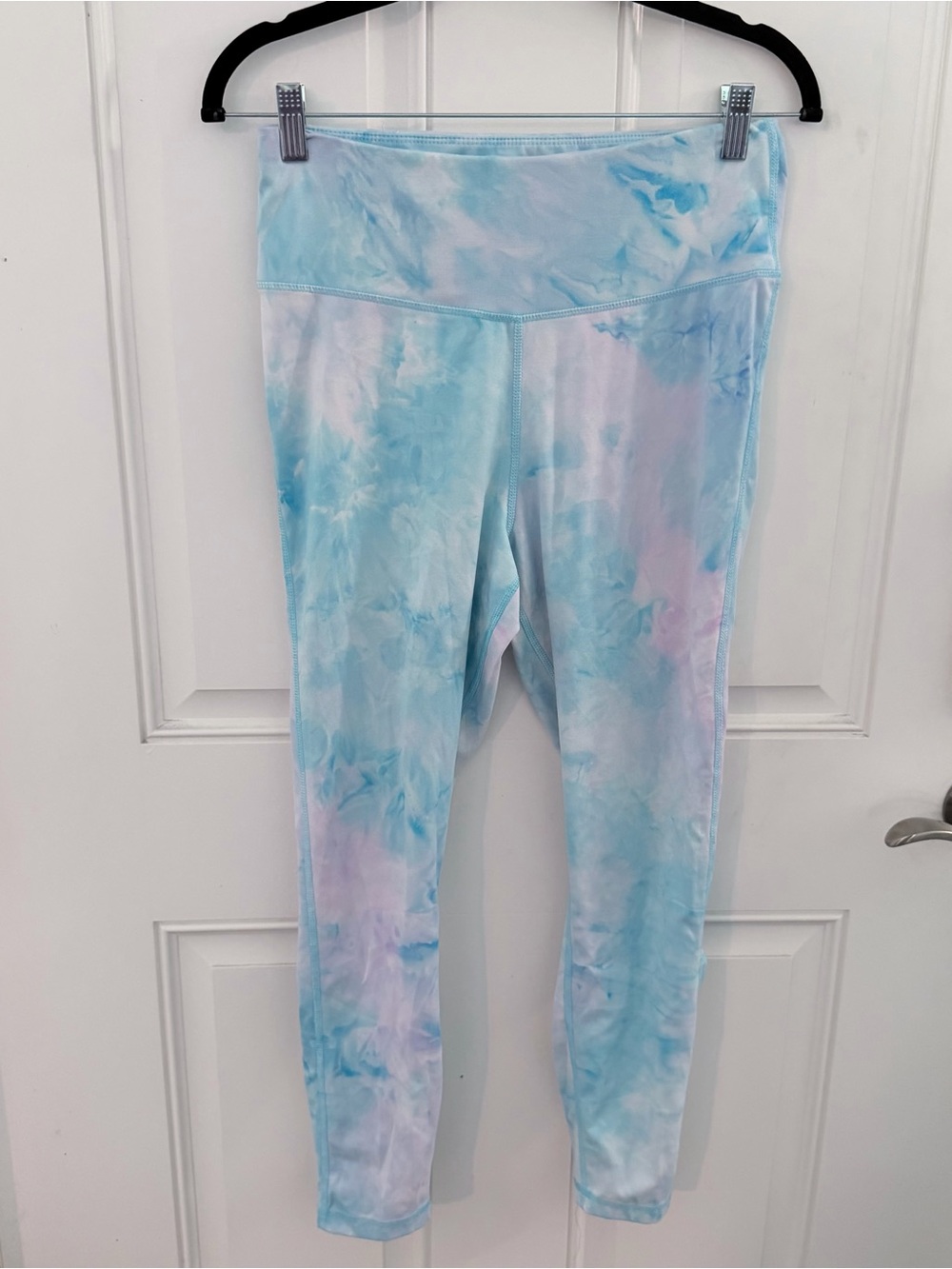 Juicy Couture Sport Leggings L | Pastel Tie Dye 7/8